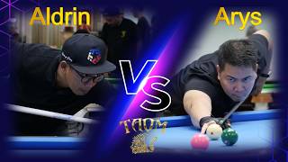 Arys Vs Aldrin Filipino Billiards Singapore 9-Ball Tournament Mar. 14, 2026