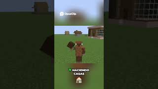 Construí Casas Diseñadas por IA 🤖 #minecraft #minecraftshorts