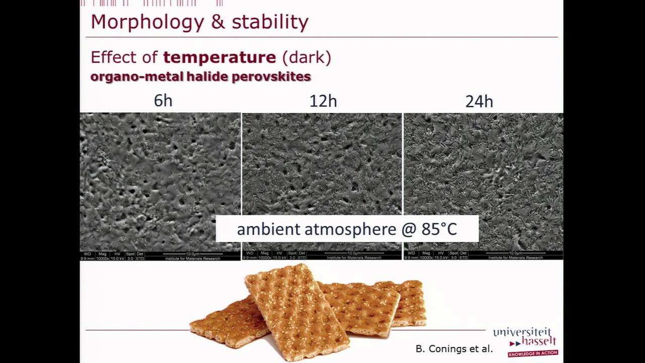Jean Manca -  Organic Based Photovoltaics At Extreme Temperature Conditions