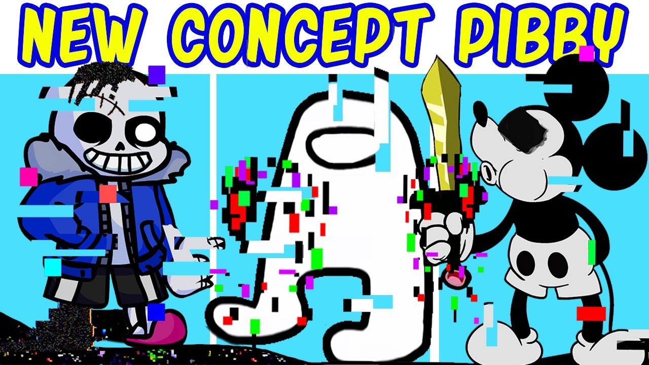 REMAKE) FNF Pibby concept: Corrupted Mac and Bloo by BezierBallad