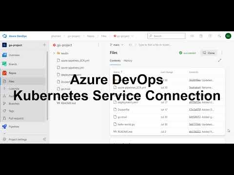 Azure DevOps - Kubernetes Service Connection