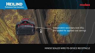 Molex Mini50 Sealed Wire to Device Receptacle | Heilind Electronics