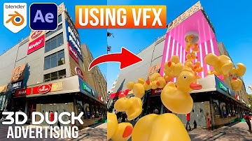 How To Create Blender CGI Ads Using VFX in Blender | Blender VFX Tutorial