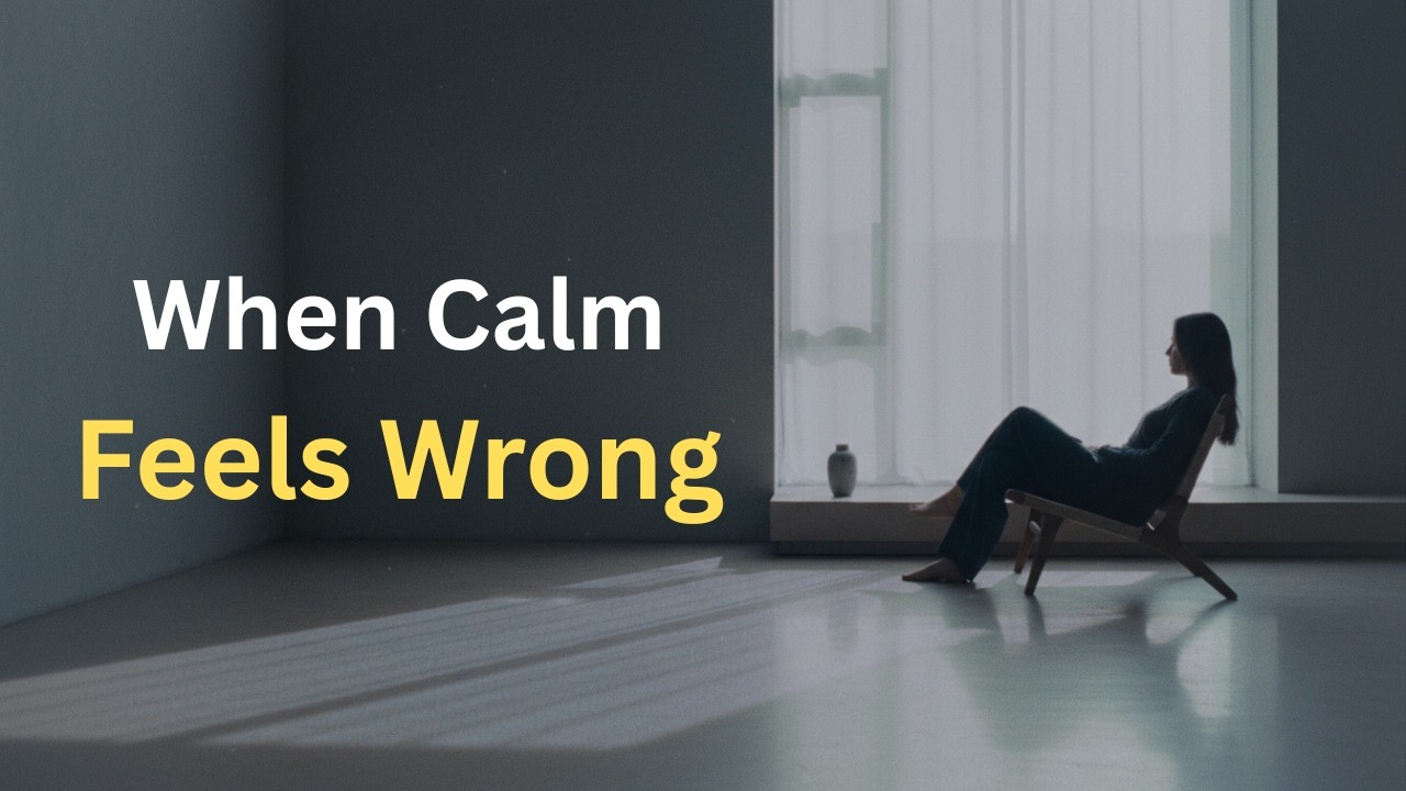 Why Peace Feels Uncomfortable at First