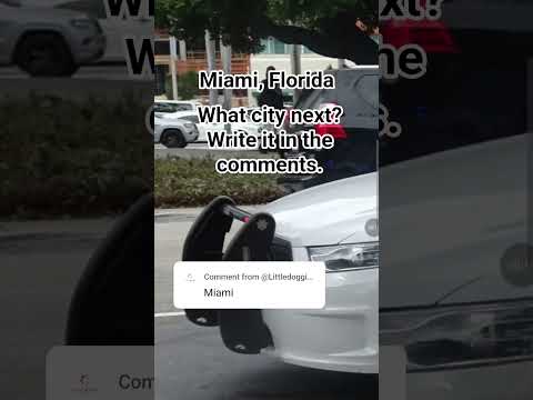 Police car from Miami, Florida