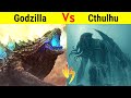 Godzilla Vs Cthulhu | क्या होगा जब जाग जाएगा Alien Space Monster 😱