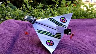 PowerUp Dart Motorized Paper Plane - Full Unboxing
