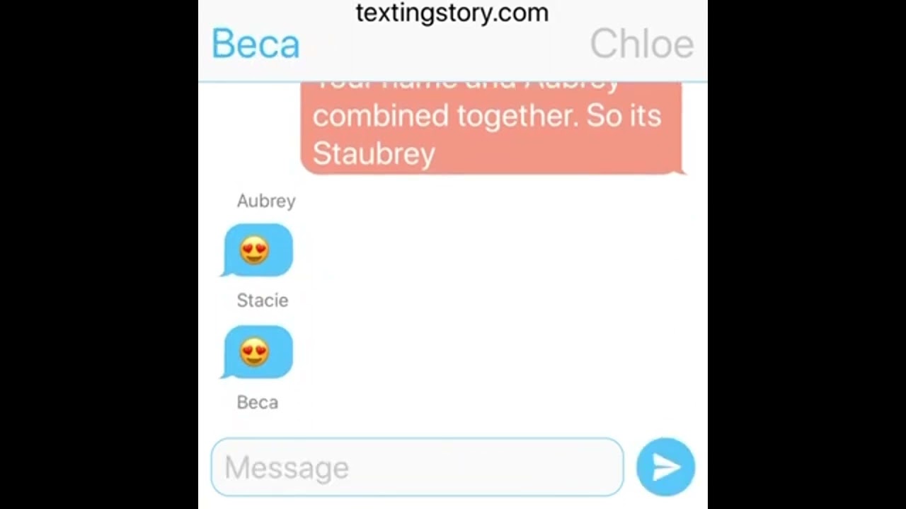 Texting Story|Bechloe Story|Compilation The First Story I Made or Wrote