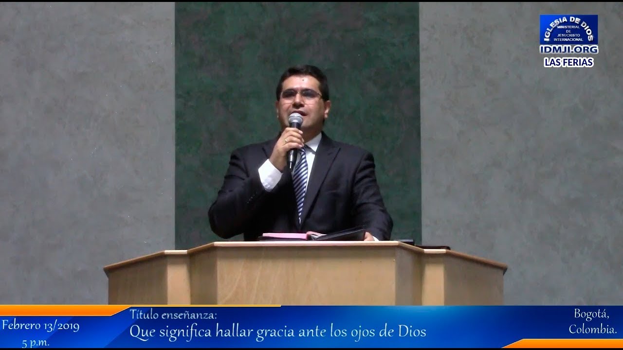Enseñanza: Que significa hallar gracia ante los ojos de Dios - YouTube