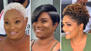 15 Stylish & Amazing Short Natural Haircuts and Hairstyles for Black Women Over 50 You Should Try
