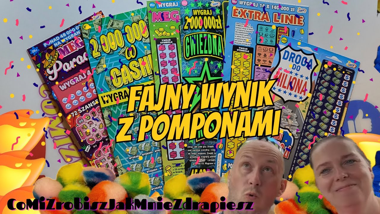 Mamy pompony hahahaha  😘🍀💲💰🎉💥🫡😎😍🛎️🔞 #zdrapki #zdrapkilotto #lotto #yt #youtube