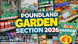 New In Poundland Garden Section 2026 Shop With Me