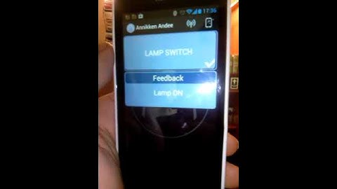 Arduino Room Lights Relay Control - First Project Anniken Andee