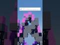 推しポケモンを作ります!ブラッキー(作成希望はコメント欄へ)#minecraft #ポケモン #Shorts