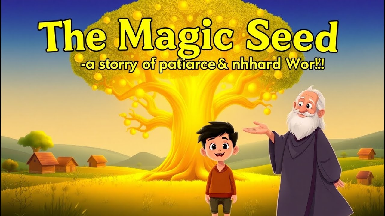 The Magic Seed Moral Story | Moral story in English | Moral story for ...