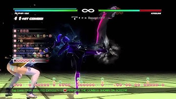 DEAD OR ALIVE 5 - Last Round. Alpha-152 Tag Combo Challenge