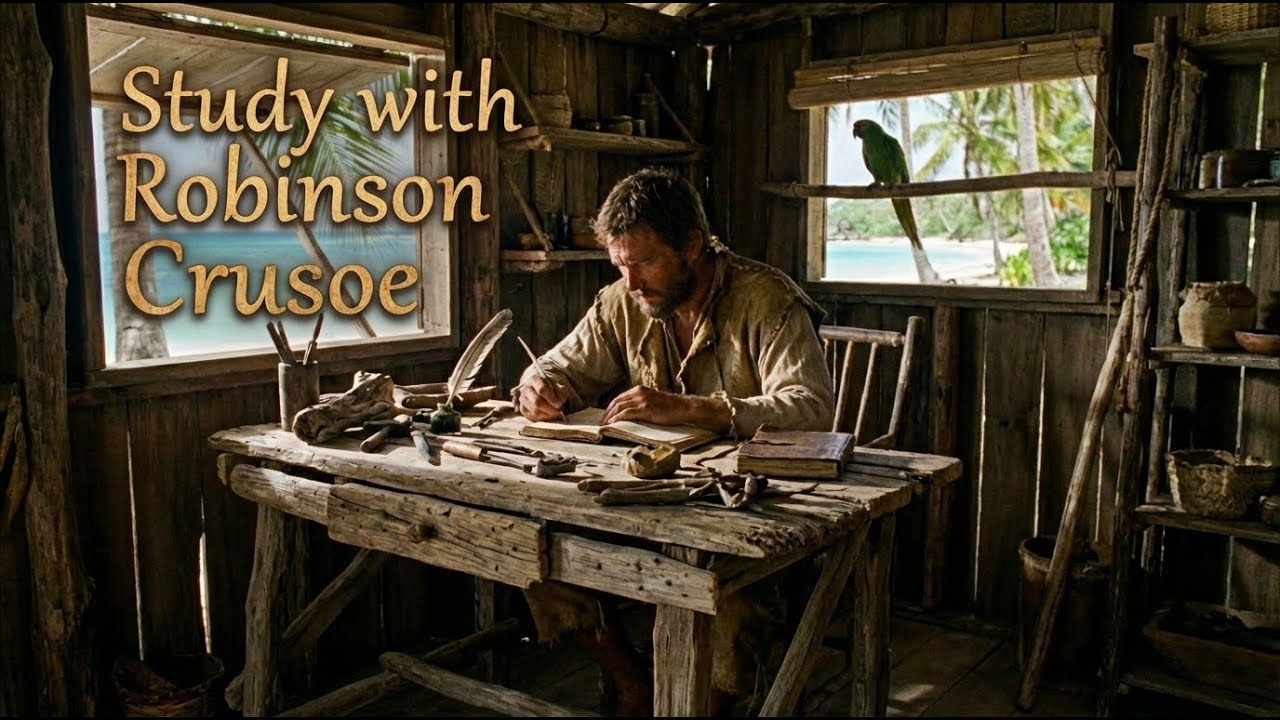 Study with Robinson Crusoe: 1-Hour Tropical & Caribbean Focus Music for Deep Work