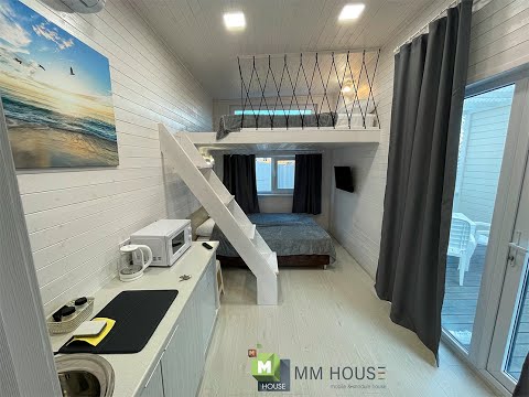 Видеообзор гостевых домиков Tiny House от MMHouse / Мини отель