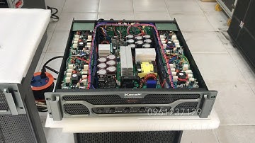 Test công suất đẩy 4 kênh nguồn Xung Korah K10Plus chính hãng. LH: 0961237129