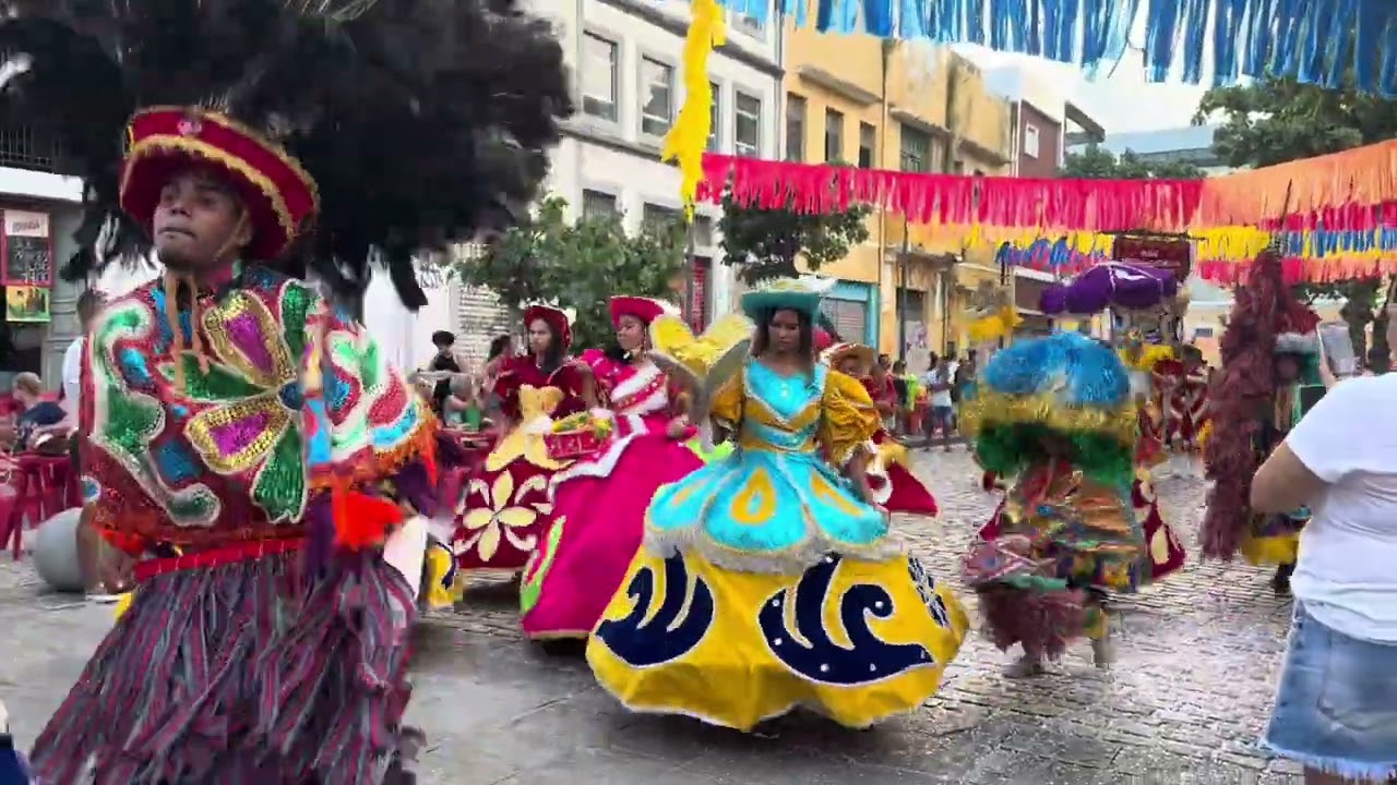 Maracatu Onça Dourada de Aliança no Cortejo Leda Alves - Recife/PE - 01/02/2026