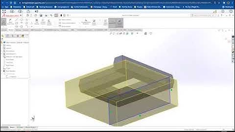 Draw Draft Angle for Casting with SolidWorks