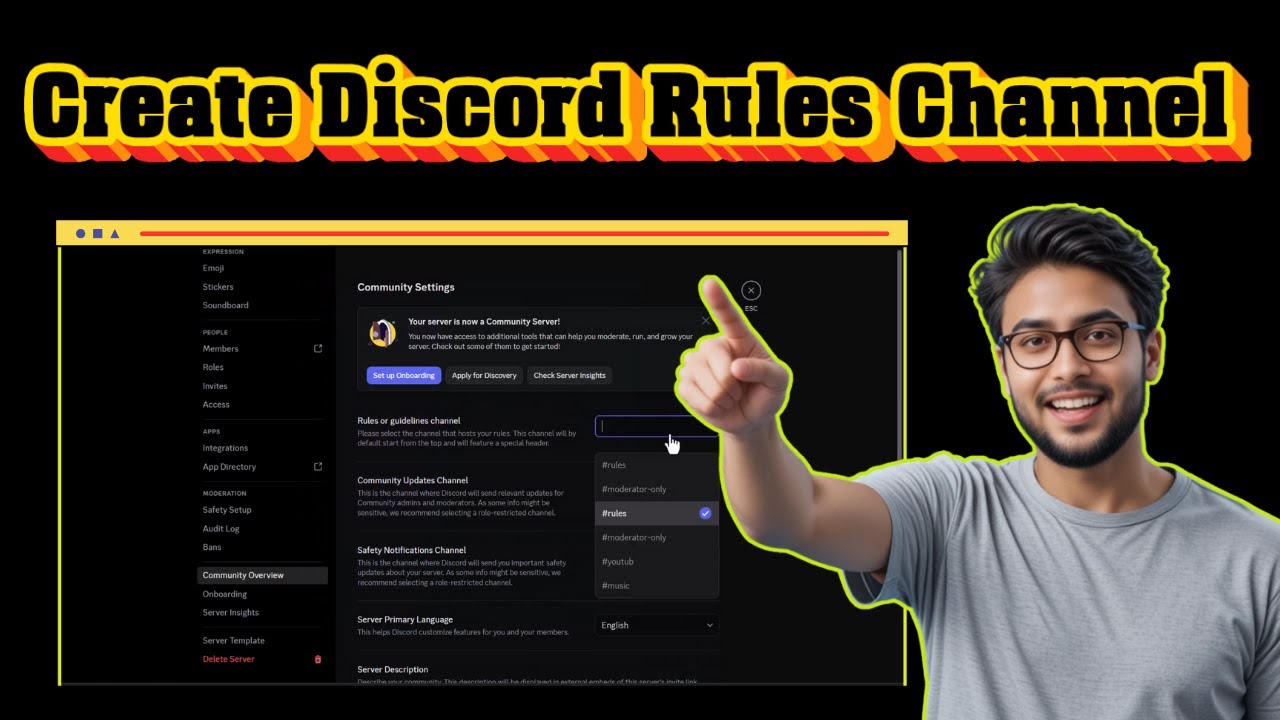 How To Make A Rules Channel In Discord | Server Setup Guide (2026 ...