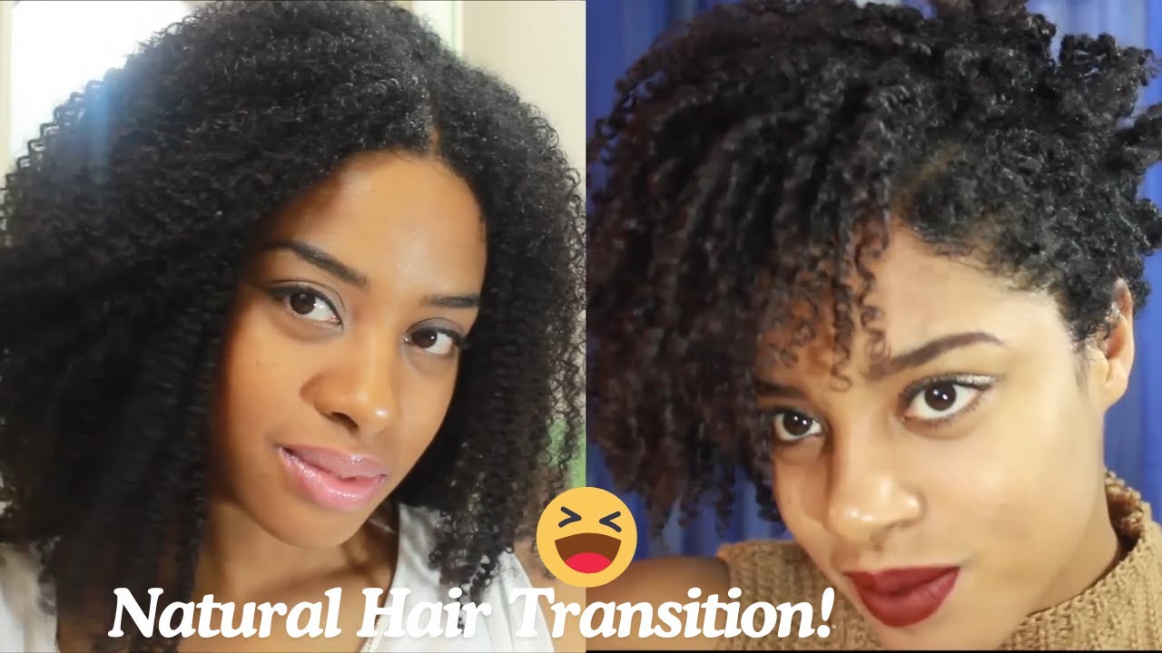 😍Natural Hair Transition! Clipin on Short Hair w/ HerGivenHair x