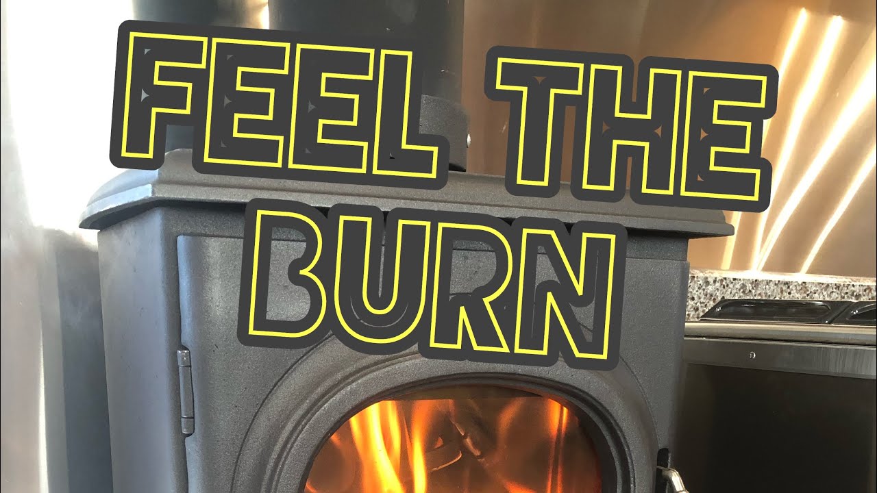 Sheep camp wood stove safety - YouTube