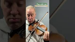 Relaxed & Fun Play Along on Violin #shorts