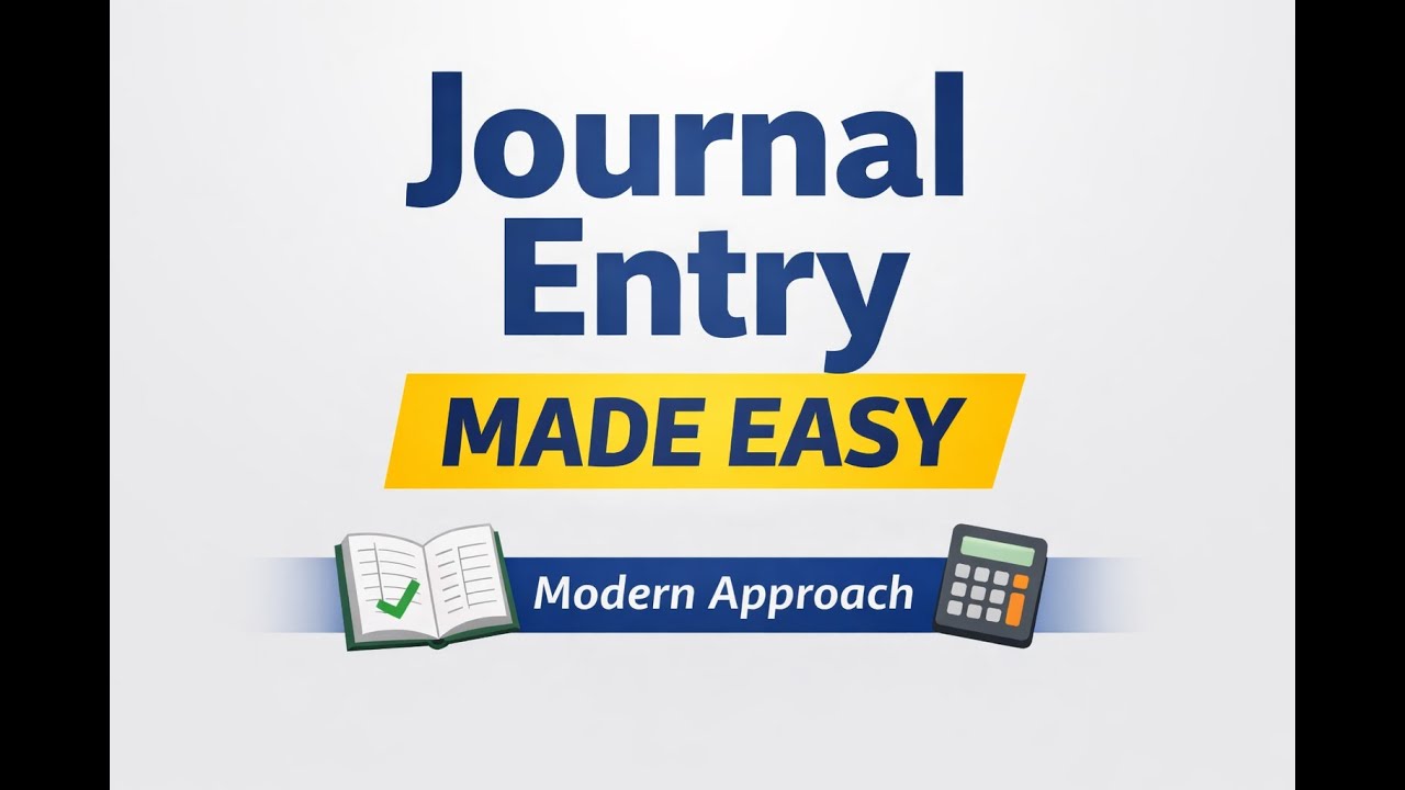 Journal Entry in Accounting | Modern Rule Explained with Examples