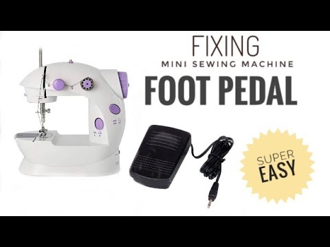 How to rewire a sewing machine foot pedal 