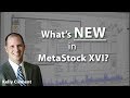 Whats new in metastock xvi