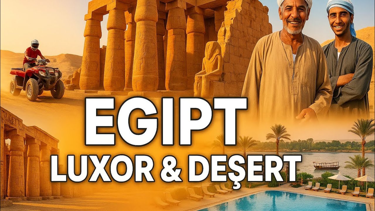 EGIPT ADEVĂRAT 🇪🇬 | Safari în deșert, Luxor, Nil & Viața Locală – O Aventură de Neuitat!