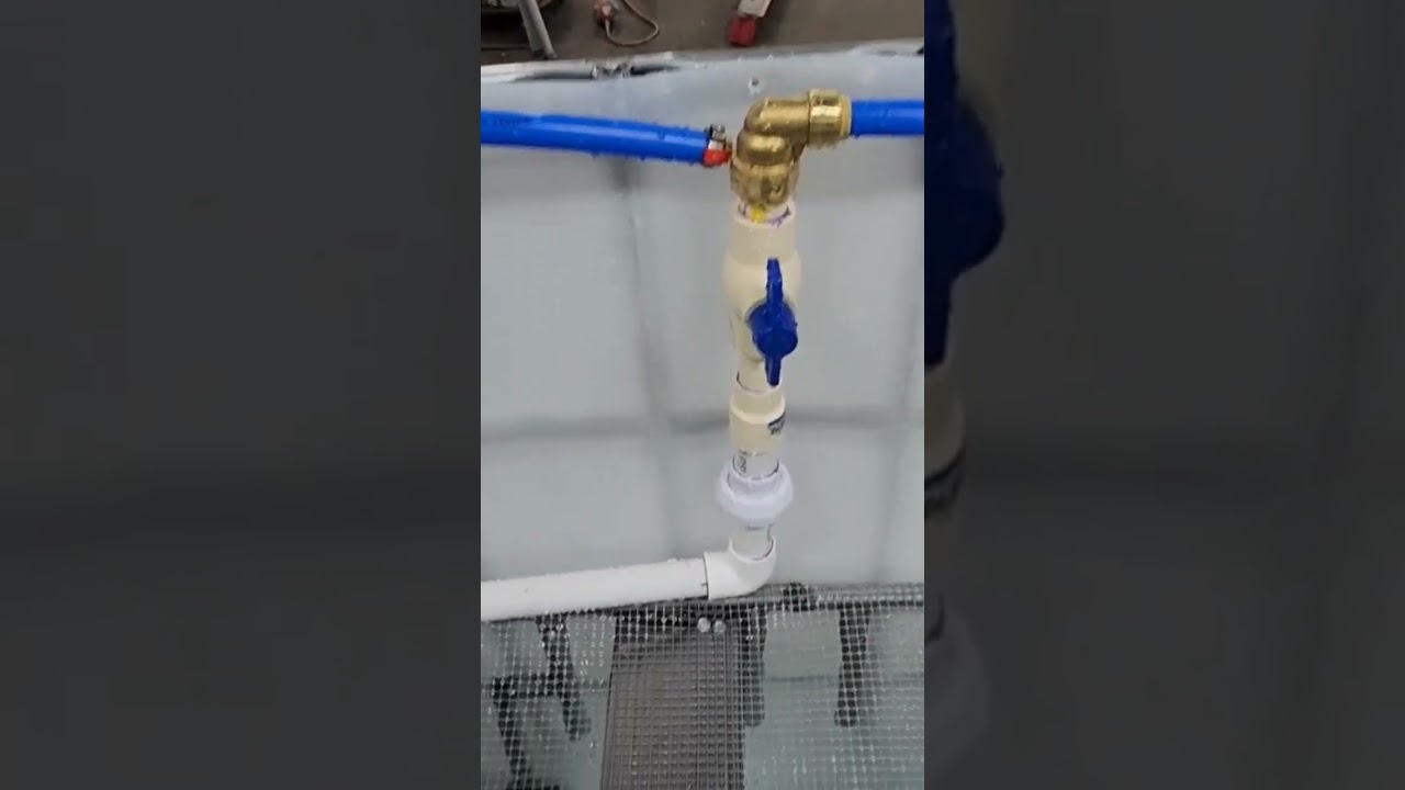 Hydro graphic rinse tank 