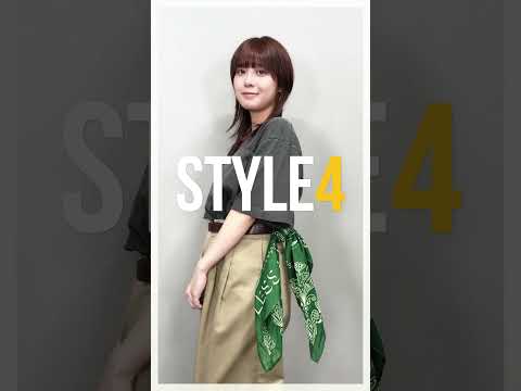 〈Billboard Live “LESS is MORE”〉BANDANAのスタイリングをご紹介🌿 #ビルボードライブ #楠木ともり