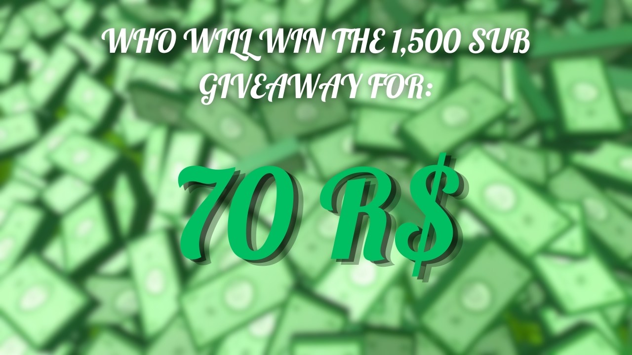 Seventy Robux DECIDING THE WINNER OF THE 70 ROBUX GIVEAWAY | LIVE! - YouTube