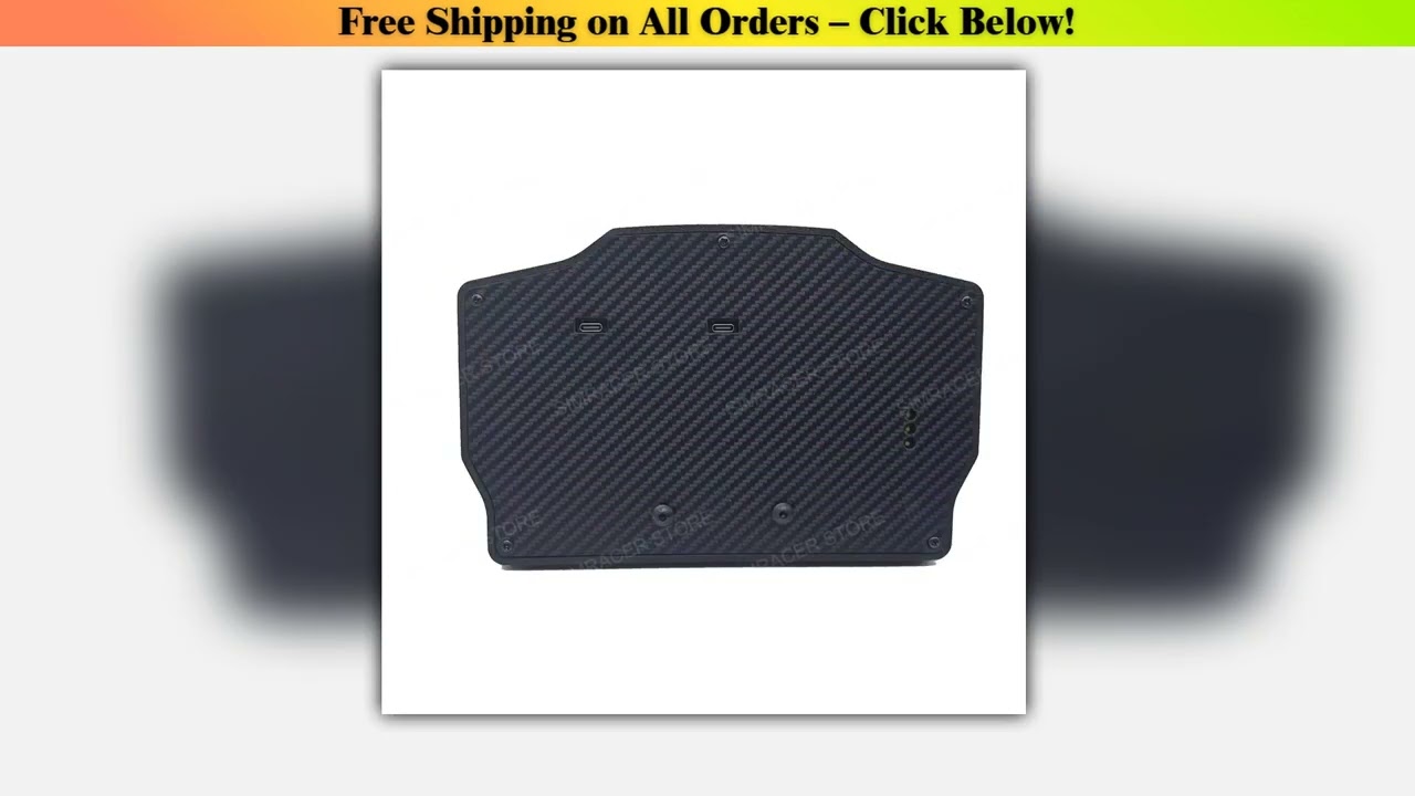 USB Simracing Games 7-inch Dashboard Multi-functional Instrument Speed Display for FANATEC Simagic