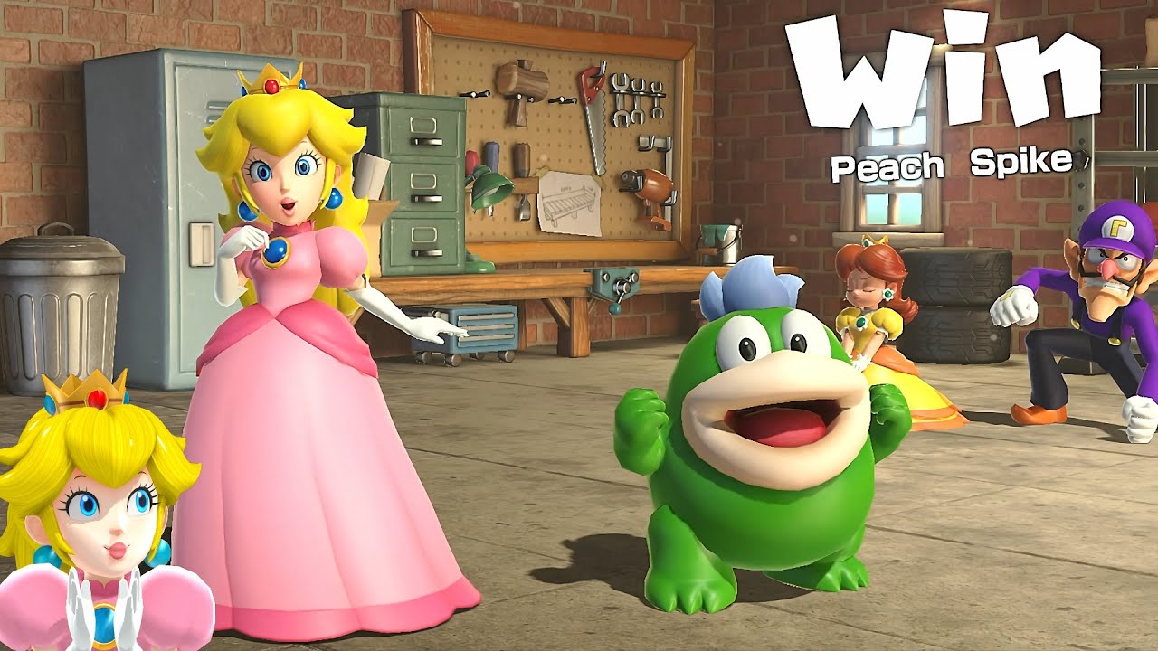 Super Mario Party Jamboree Minigames Peach Gameplay Measured Ractics