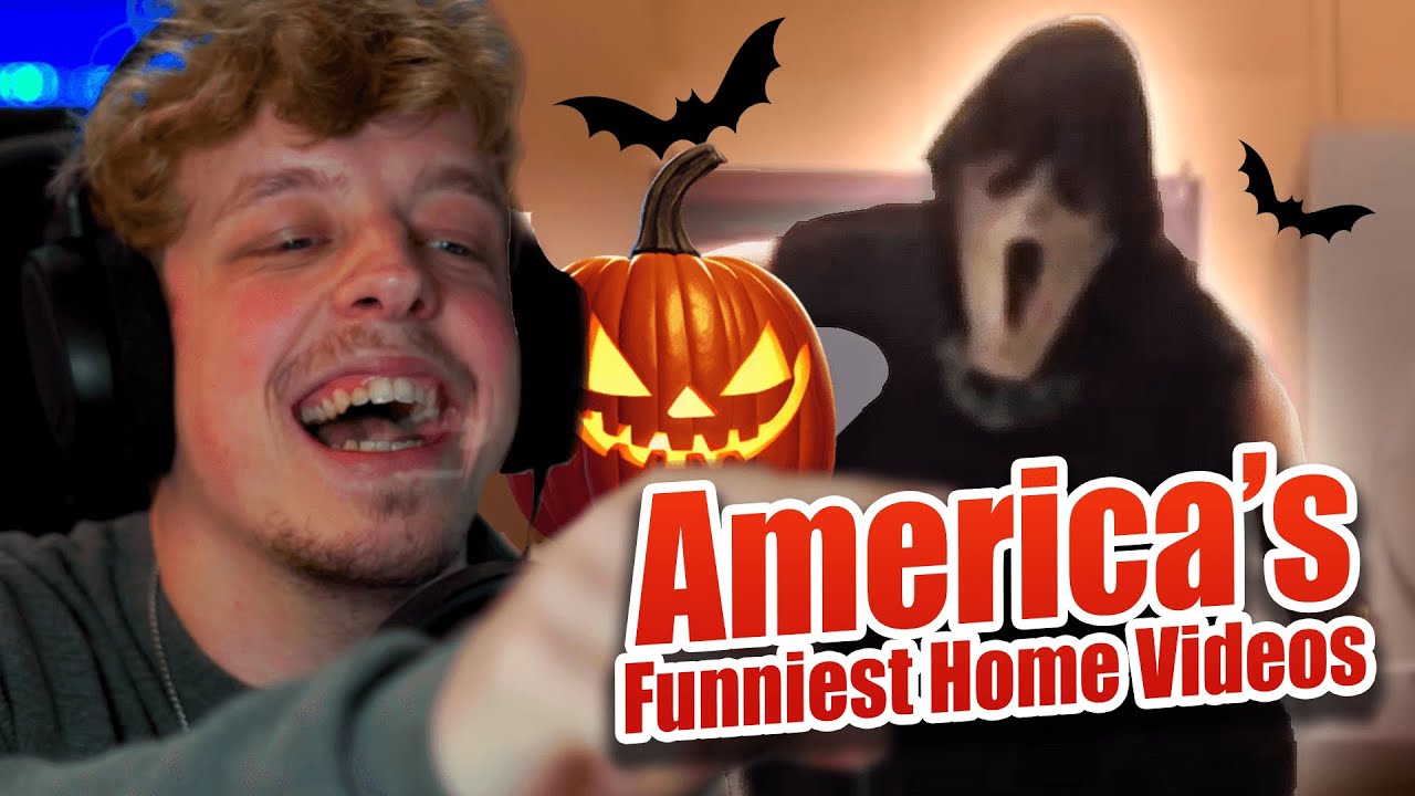 FUNNY HALLOWEEN VIDEOS FROM SPOOKY MONTH! HA reviews "AFV" YouTube