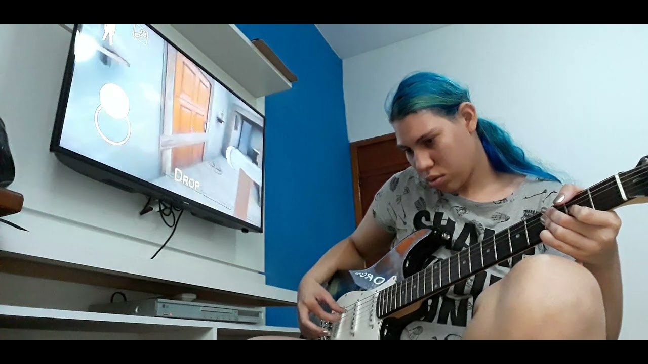 Granny Horror Game Theme on guitar