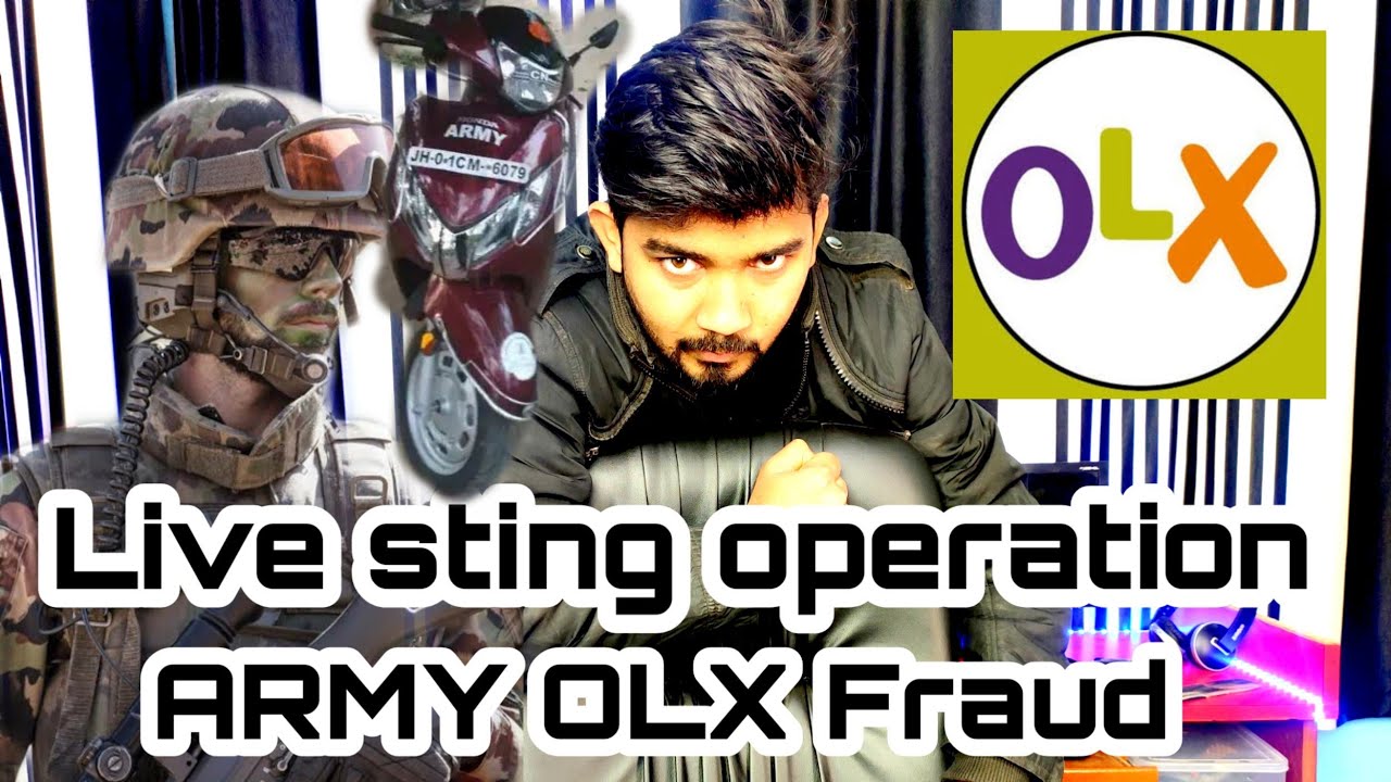 LIVE STING OPERATION Of Army OLX Scooty | rs. 46,000 ka Nukshan