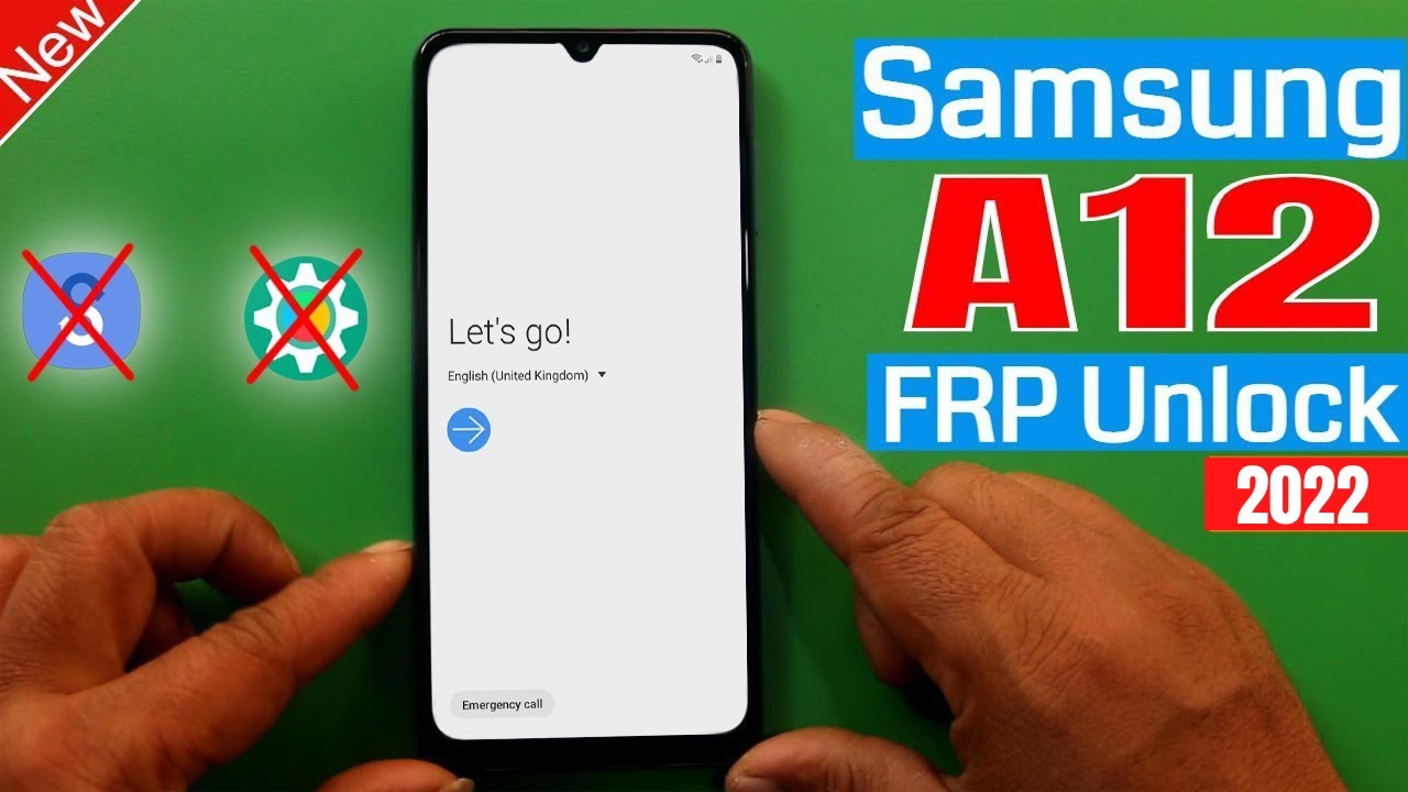 Samsung A12 One click FRP Bypass FRP Bypass Samsung A12 Android 11/