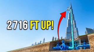 How Water Runs Inside Burj Khalifa