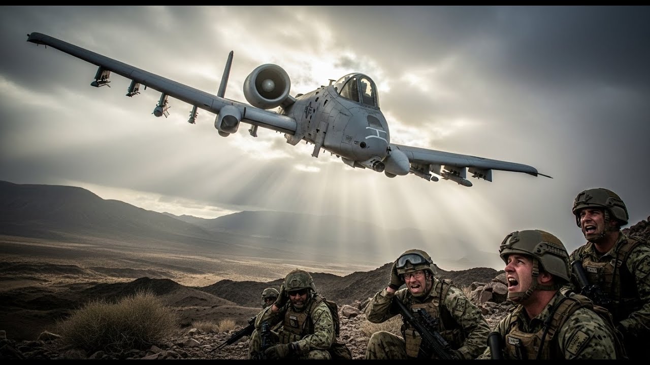 The SEALs Thought Reinforcements Were Gone — Until Her A-10 Appeared From the Clouds