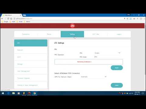 How To Login Into Jiofi Admin Panel - Jio Fi Login