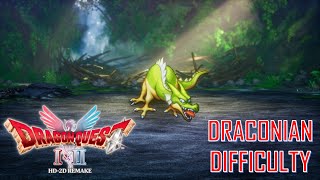 Dragon Quest I HD-2D Remake Draconian Difficulty - Green Dragon BOSS Fight [4K60] screenshot 3