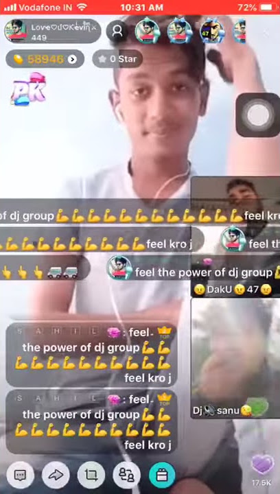 Dj Sanu Ke Daku 47 Ko Feel Karai Dj Ki Power {Dj Group Admin Vs Daku Group Admin Panga} Bigo live