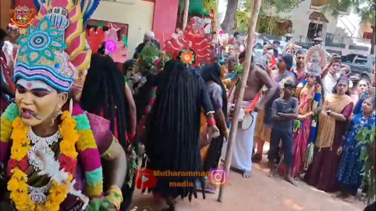 முத்தாரம்மன் தசரா குழு காப்பு கட்டுதல் மற்றும் தசரா ஆட்டம் 2023 @mutharamman media