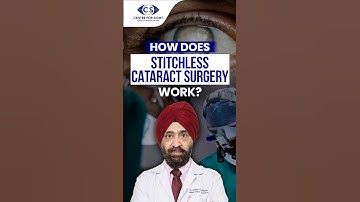 No-Stitch Cataract Surgery Explained | Dr Mahipal S. Sachdev | Centre for Sight