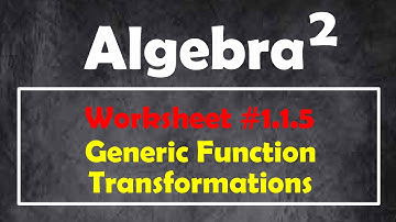 1 1 5 - Generic Function Tramsformations